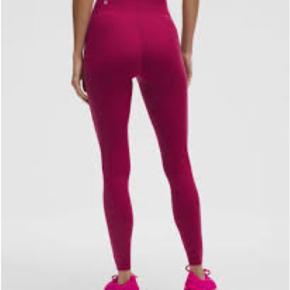 Lululemon Glow Up Leggings 28 in Magenta Smoke